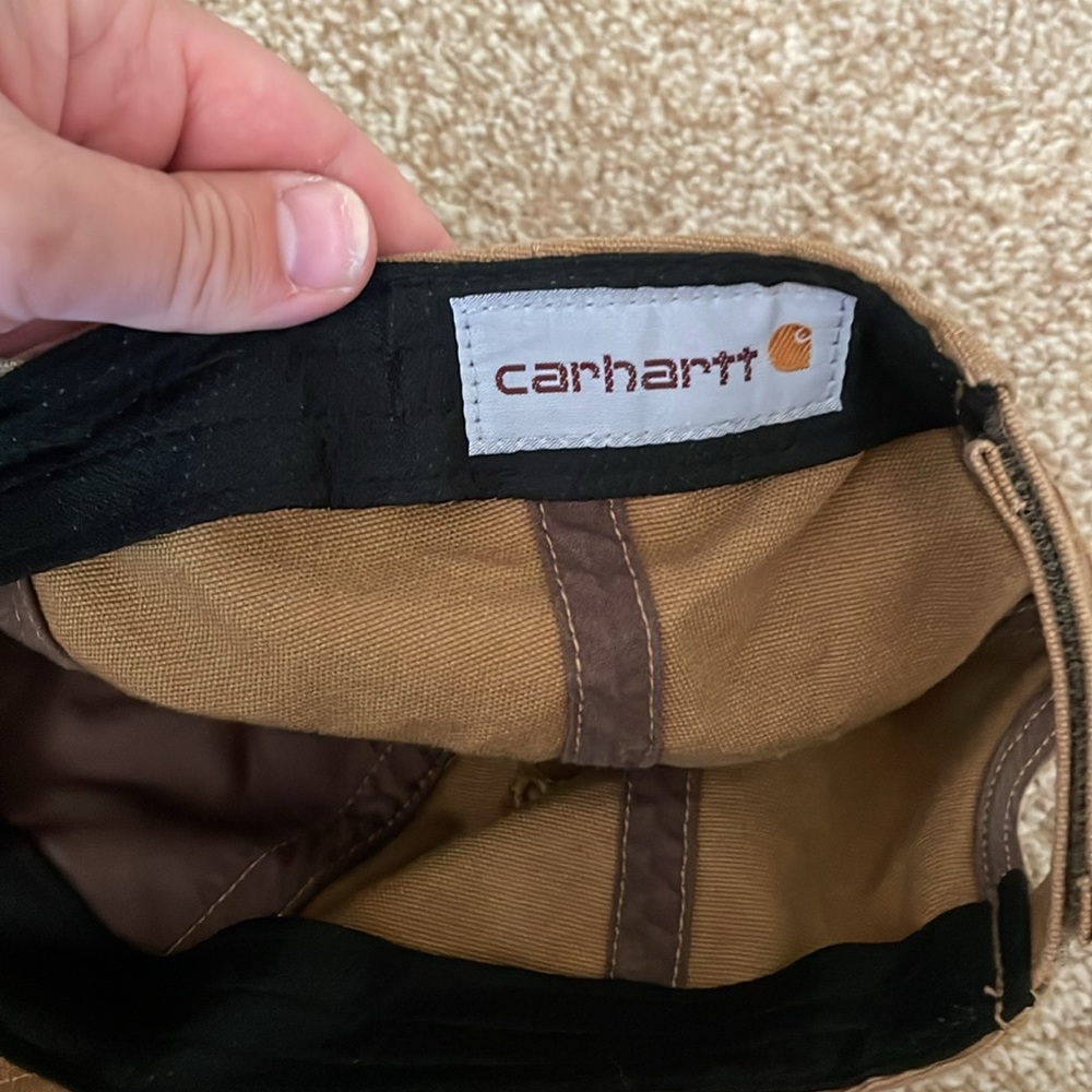 NWOT Carhartt canvas hat tan - Picture 4 of 5